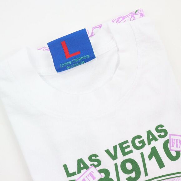 Online Ceramics Las Vegas Dead Forever Final Shows Thank You Tee T-Shirt L - NEW - Picture 3 of 4